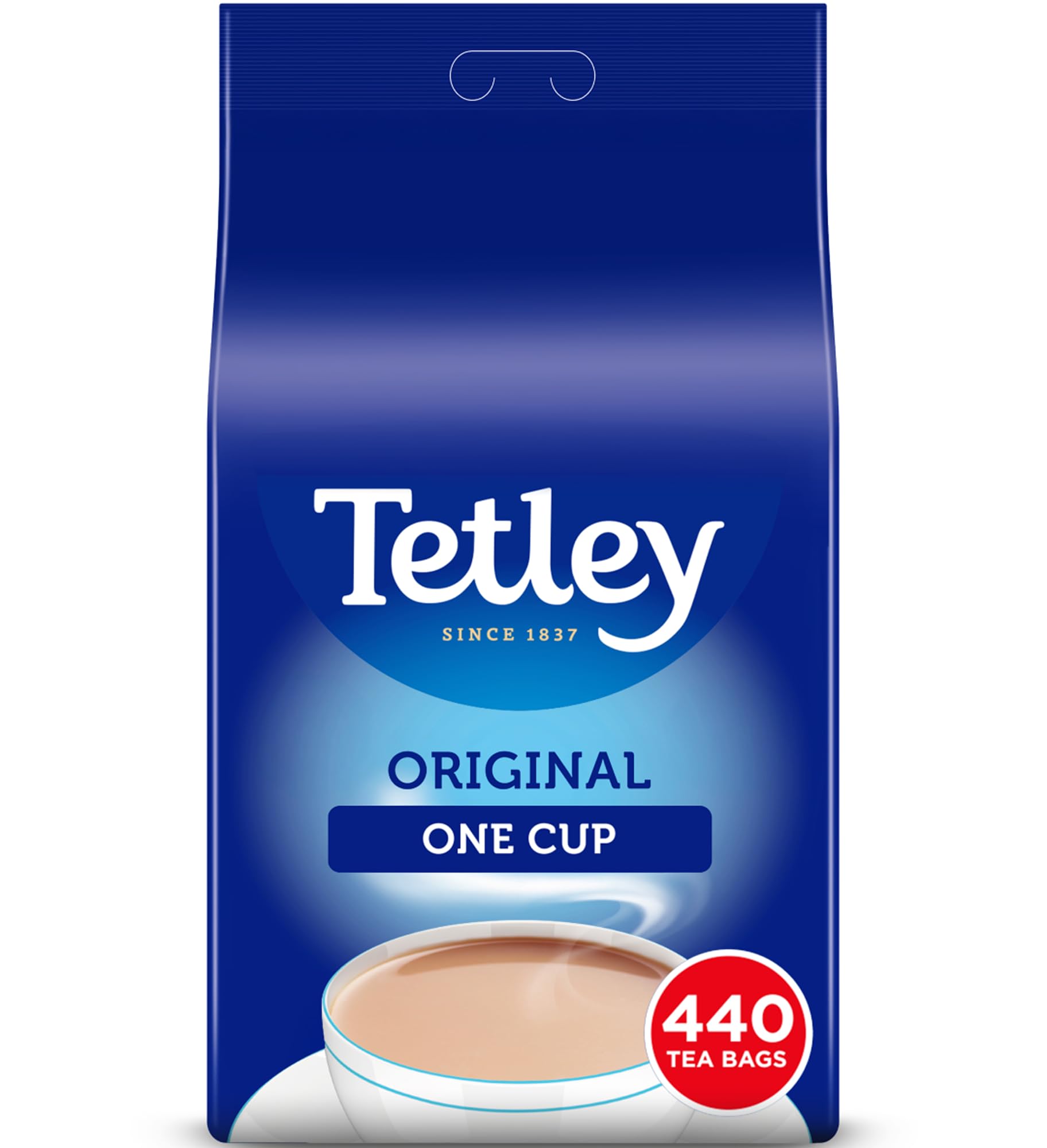 Tetley Black Tea Bags - 440 Count Value Pack | Rainforest Alliance Certified