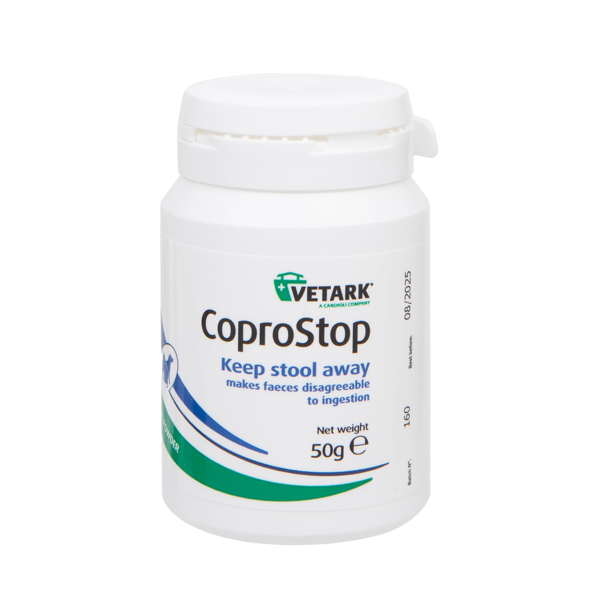 Vetark CoproStop Stool Repellent Powder for Cats & Dogs - Stops Coprophagia | 50 g