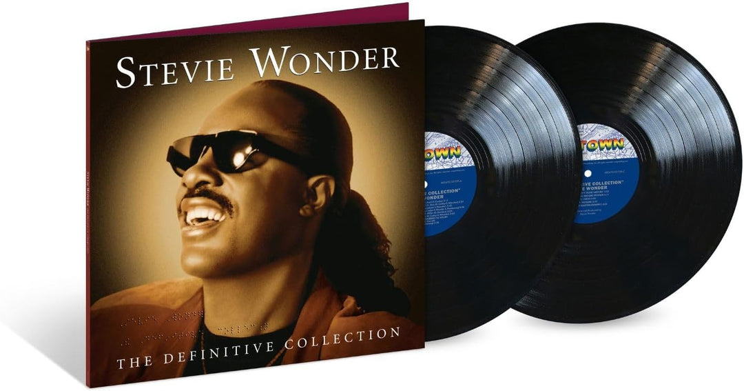 Stevie Wonder The Definitive Collection - 21-Track Hits Vinyl Record (Motown)