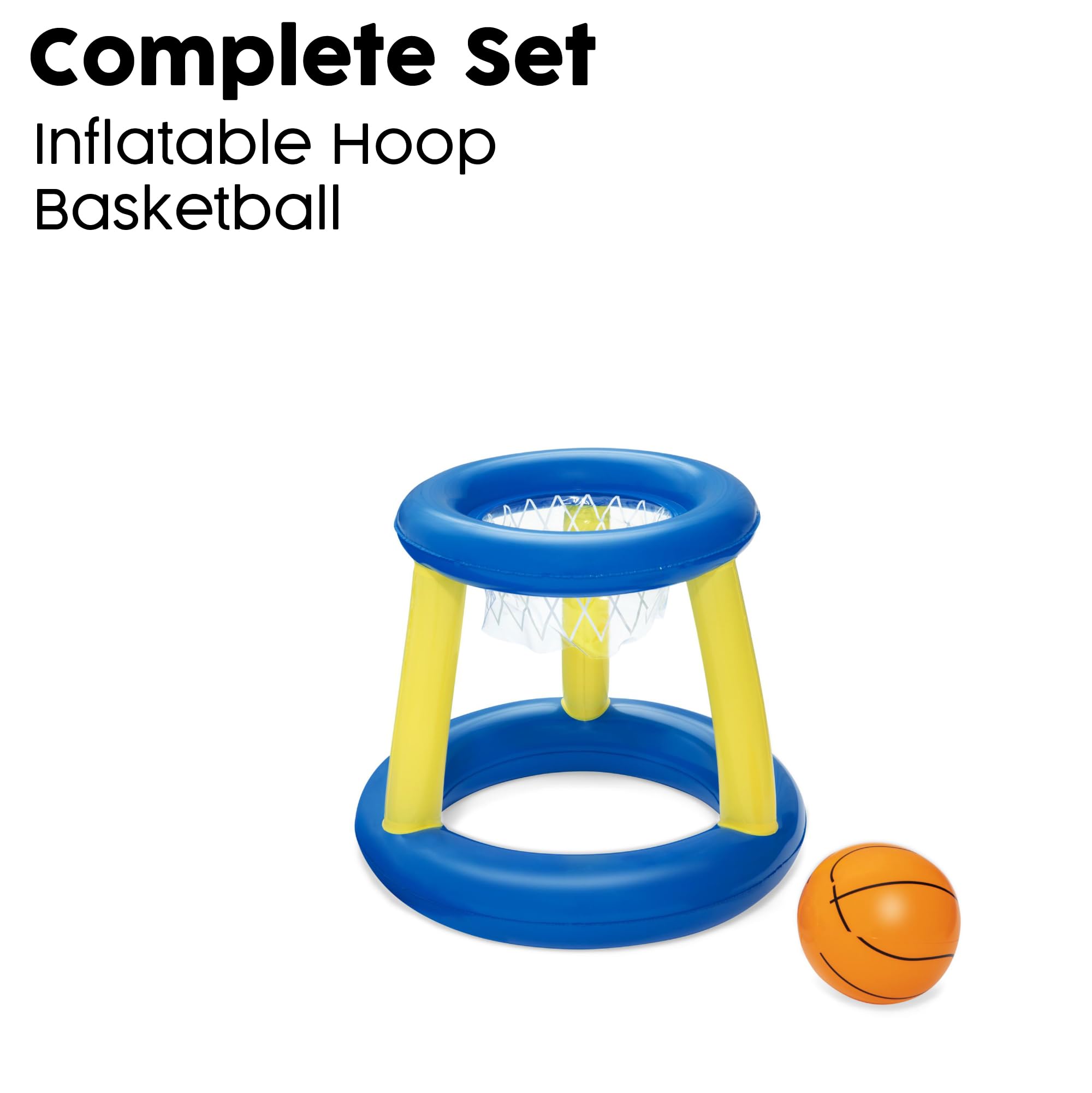 Bestway Splash N Hoop Inflatable Basketball Pool Game - Floating Water Toy for Kids 3+ 14