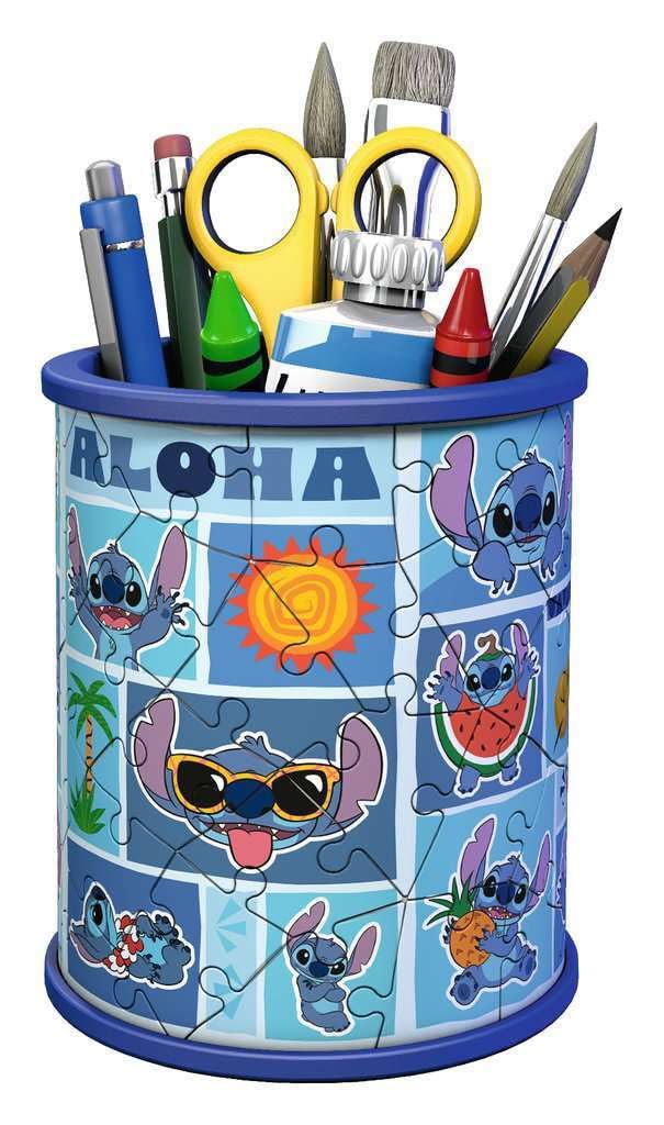 Ravensburger Disney Stitch Pencil Holder 54-Piece 3D Jigsaw Puzzle 3