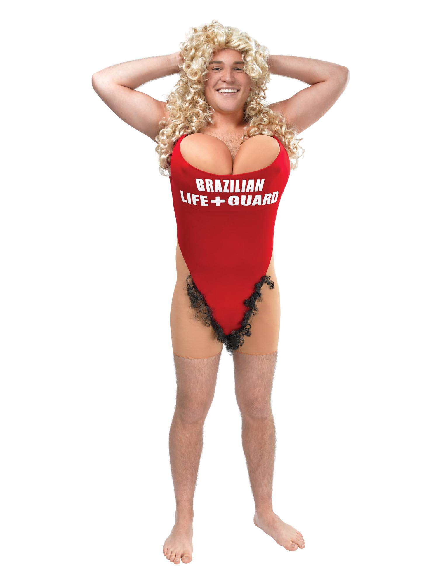 Bristol Novelty Hairy Mary All-In-One Costume - Unisex, Polyester, Size L/STD
