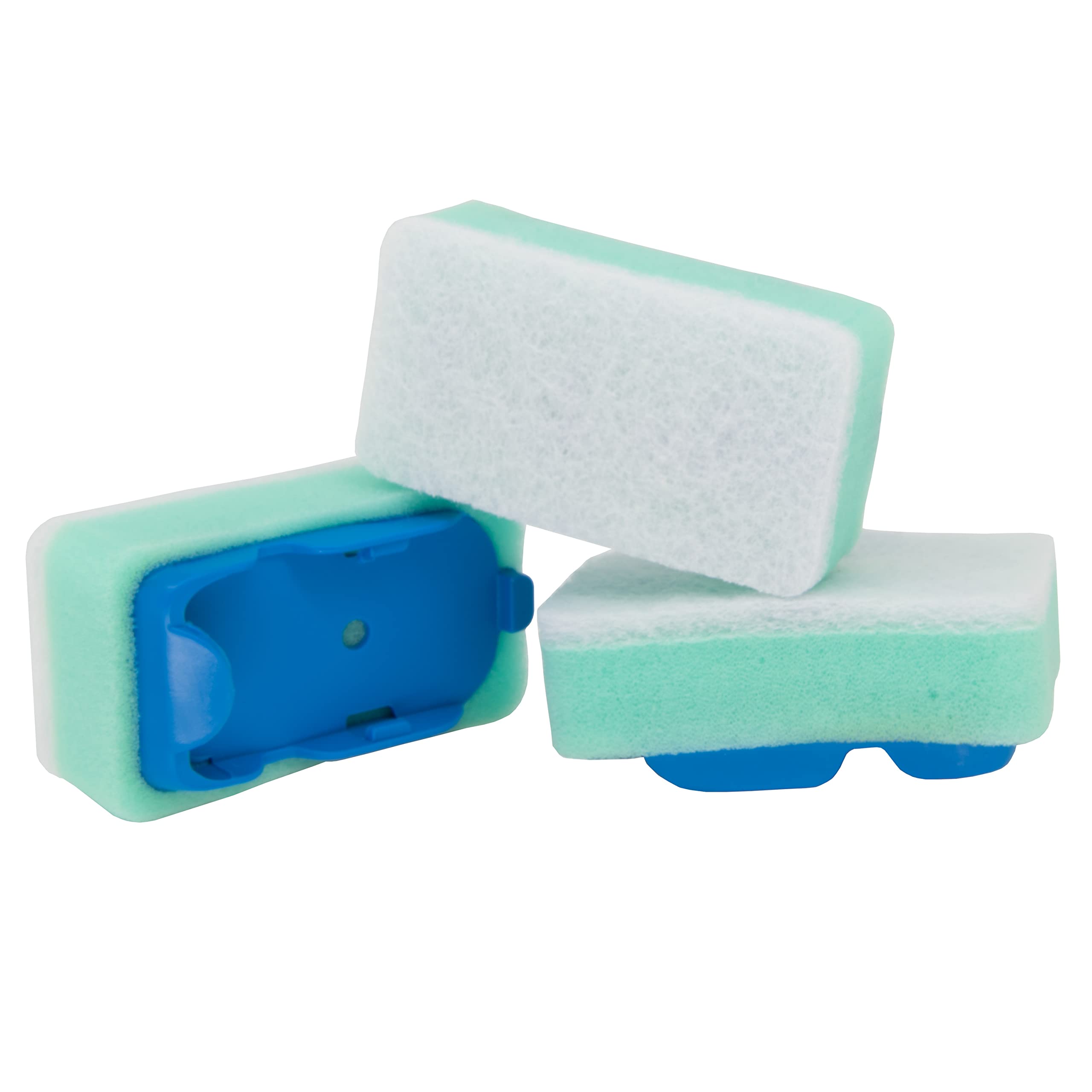 Spontex Dishmop Non Scratch Sponge Refills - 3 Count | Anti-Grease | Recycled Fibres 2
