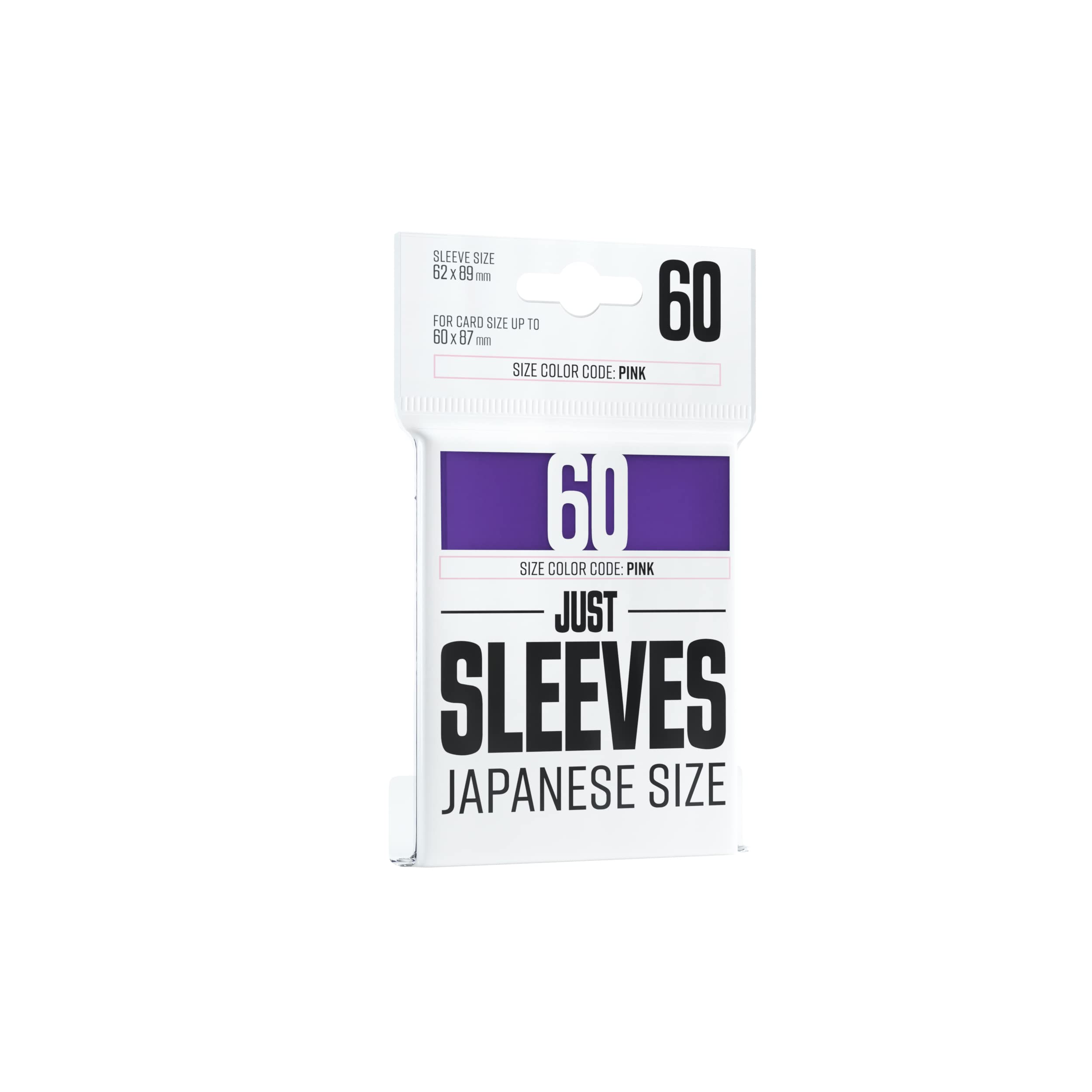 Gamegenic Just Sleeves: Japanese Size Purple (60 ct.) 1
