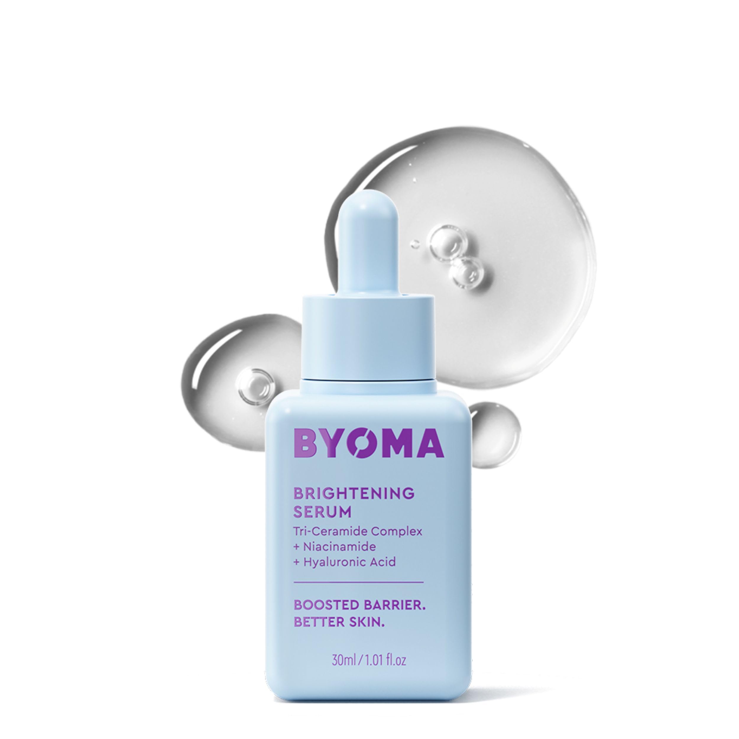 BYOMA Brightening Serum - Hydrates, Brightens & Repairs Skin Barrier | 30ml 1