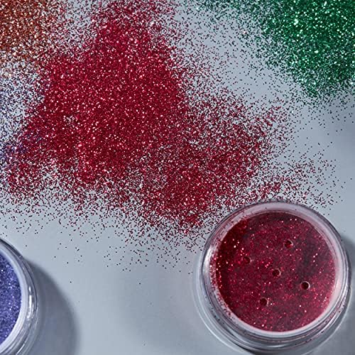 Moon Glitter - Holographic Glitter Shaker (5g) - Pink Cosmetic Grade Loose Glitter for Face, Body, Hair, Nails 16