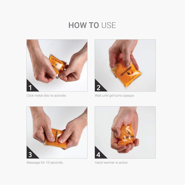 Lifesystems - Reusable Hand Warmers Pack of Two (42450)