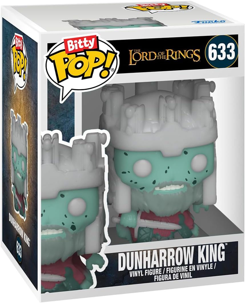 Funko Bitty Pop! Lord Of the Rings - Witch King 4PK and A Surprise Mystery Mini