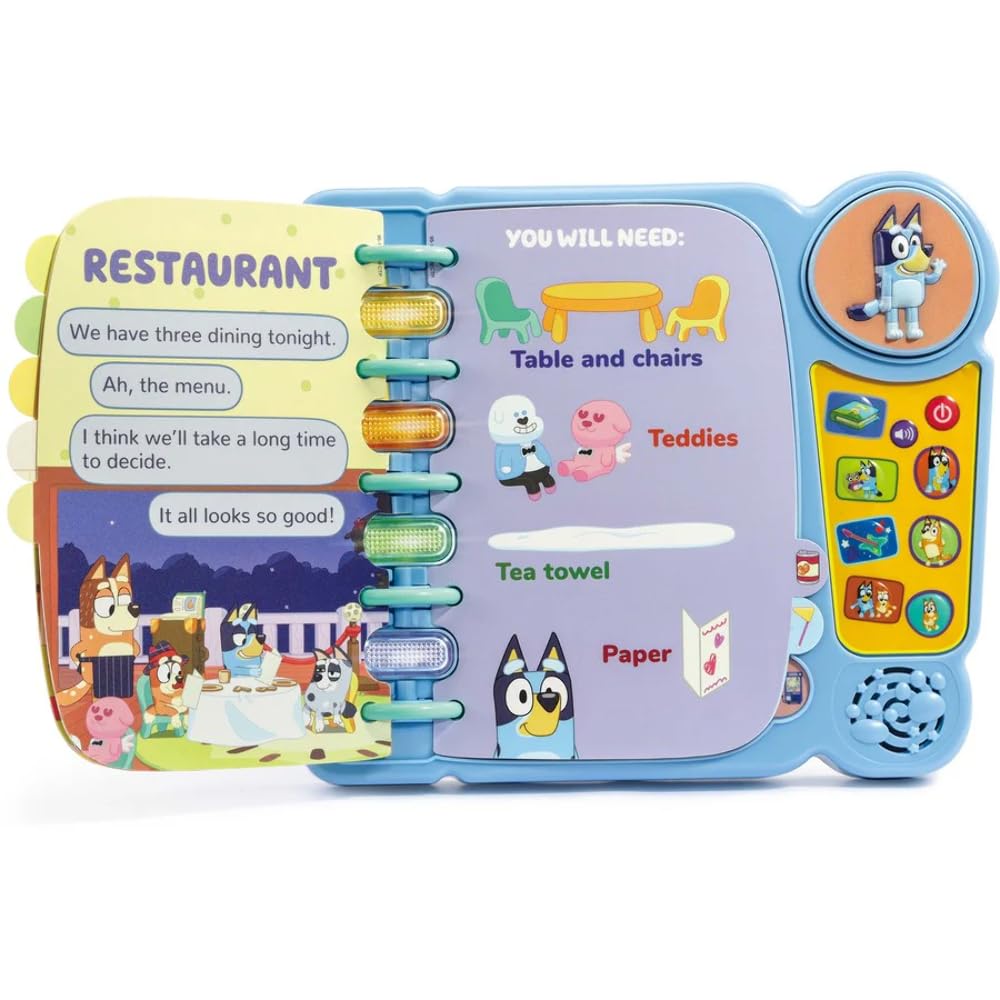 VTech Bluey’s Book of Games Interactive Learning Toy | Ages 3-6 | 4 Play Modes 3