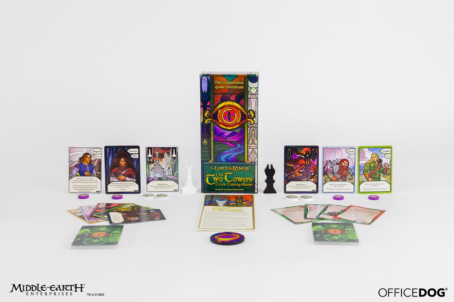 Asmodee The Lord Of The Rings: The Two Towers Trick-Taking Game | Standalone Expansion | Unisex Adult 3