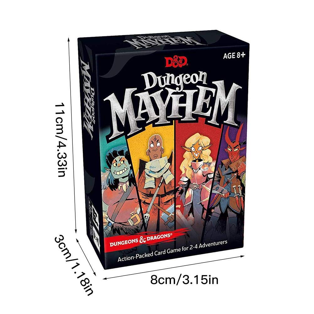 Dungeons & Dragons Dungeon Mayhem Card Game | 2-4 Players | Ages 8+ 6