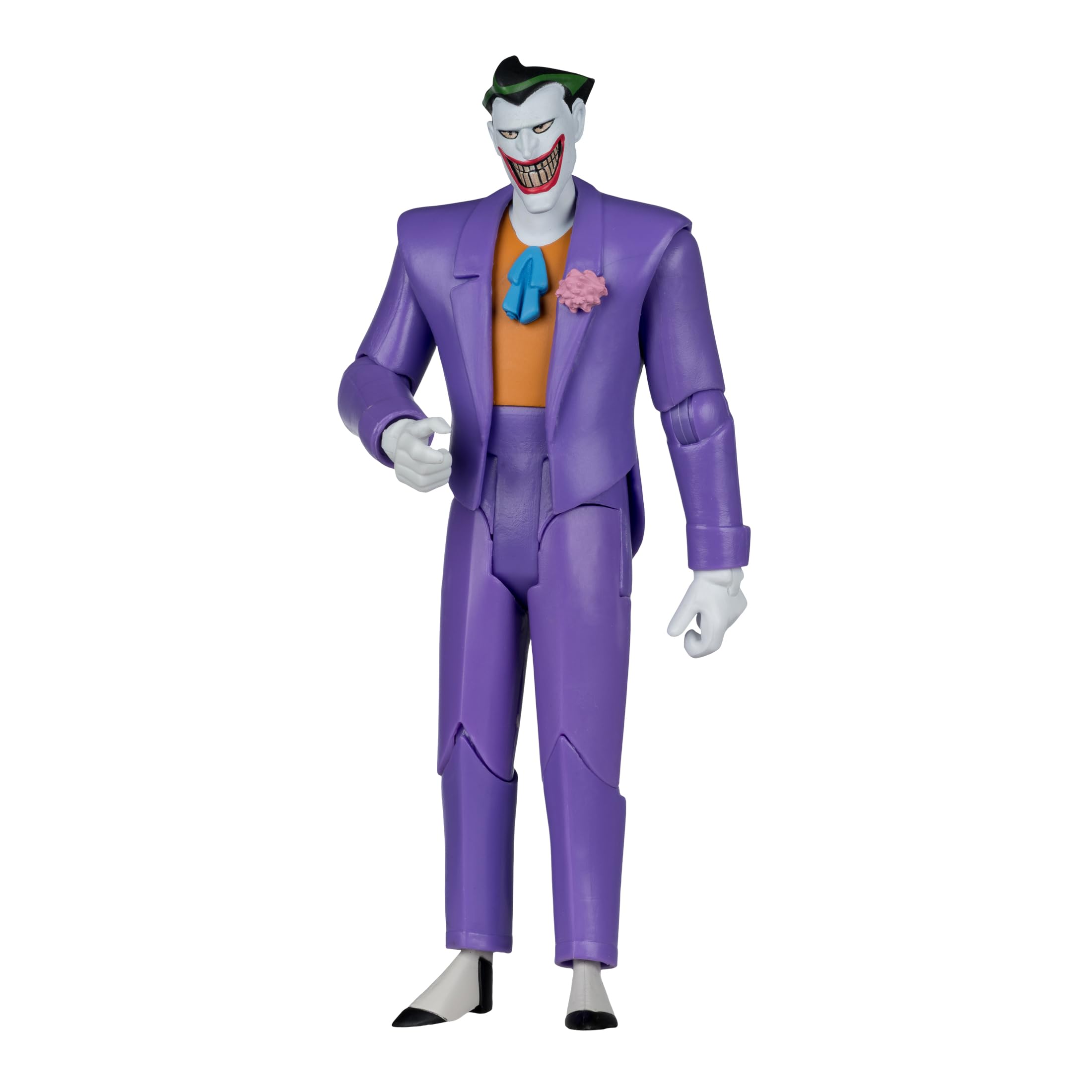 McFarlane Batman: The Animated Series The Joker 6in Action Figure | Build-A Figure Piece Included