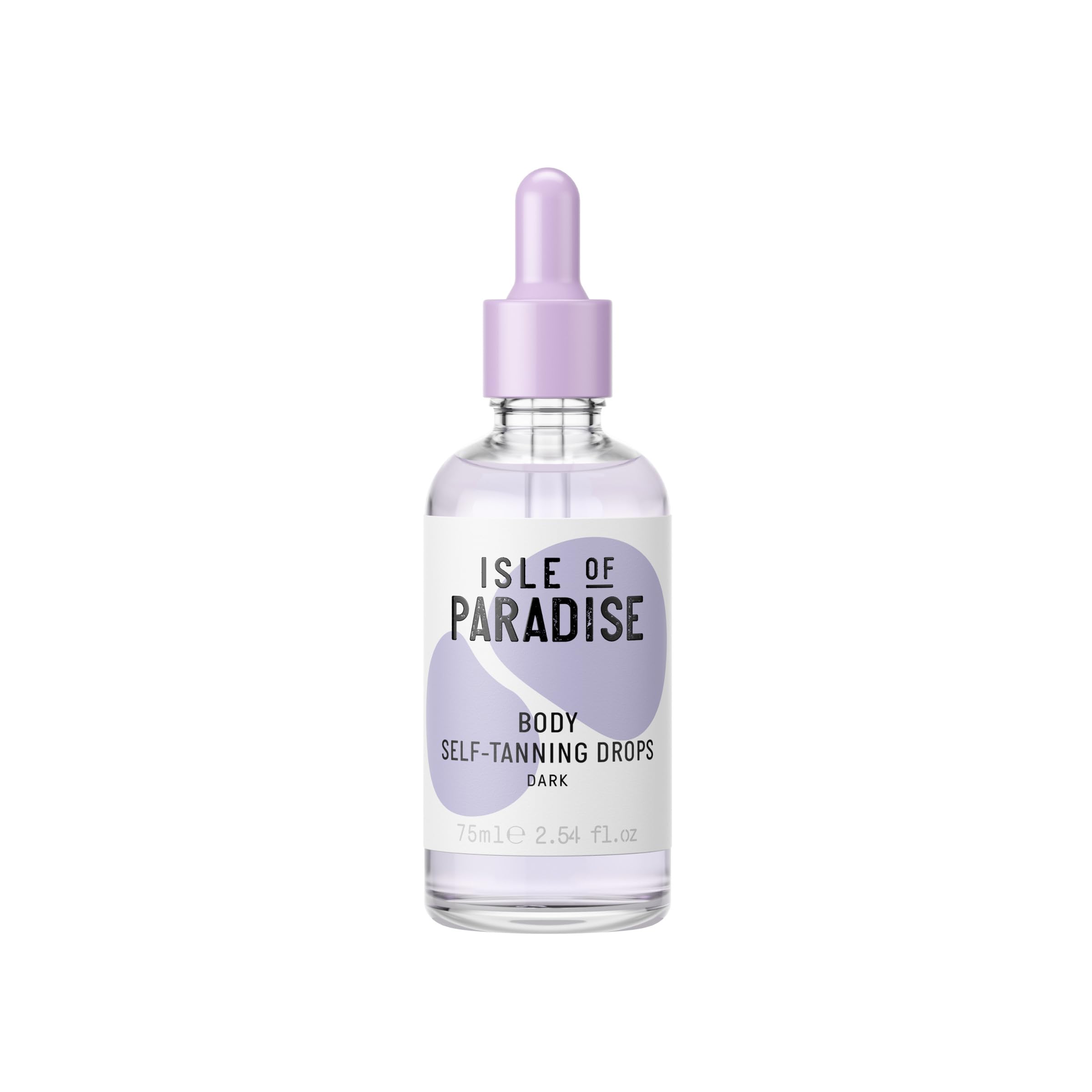Isle of Paradise Self-Tanning Body Drops - Violet, Dark Skin Tones, 75ml 1