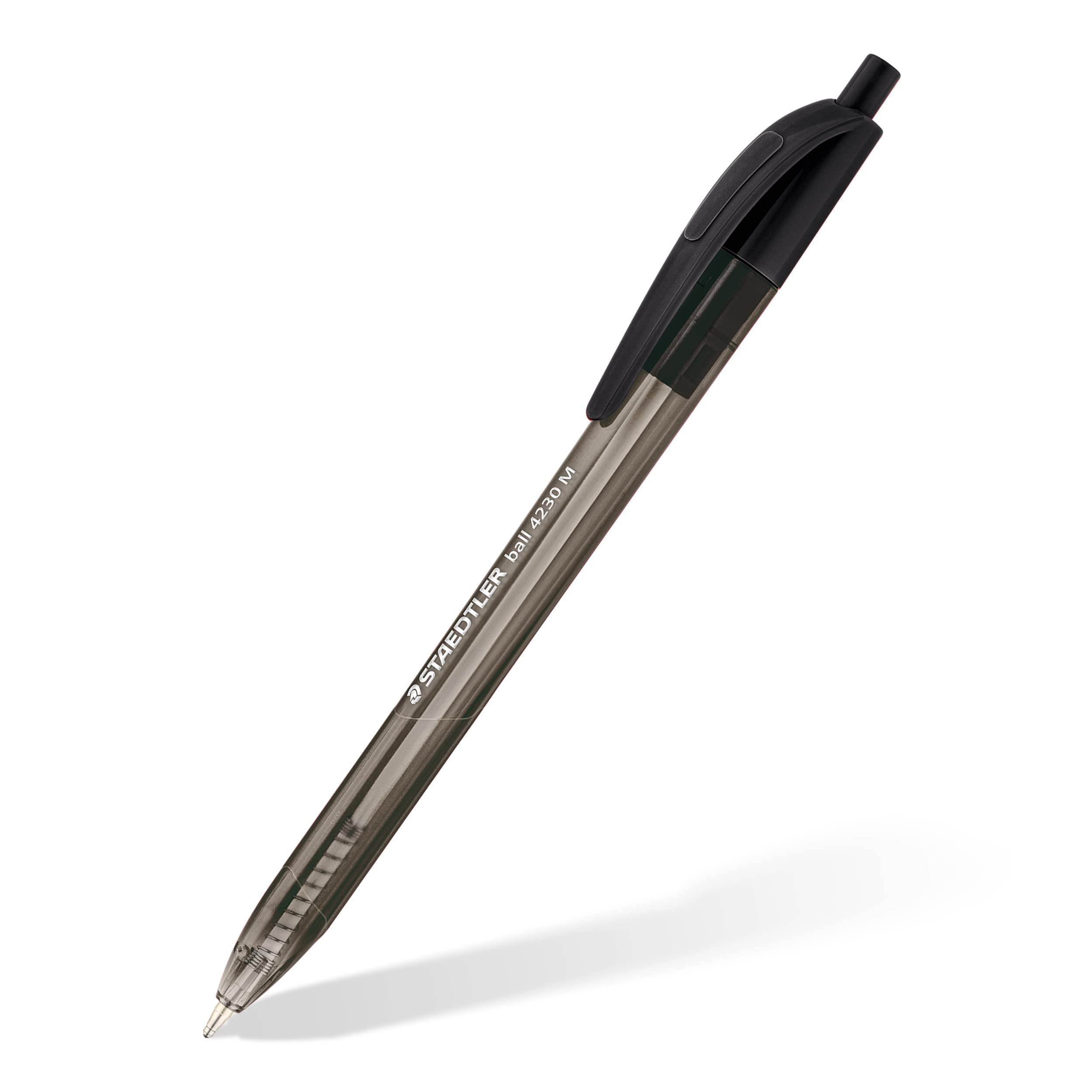 STAEDTLER 4230 M-9 Retractable Ballpoint Pen - Black Ink | 1.0mm Medium Point | Pack of 10 2