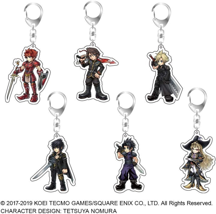 Square Enix Dissidia Final Fantasy Warrior of Light Acrylic Keyring (XDIACZZZ47)