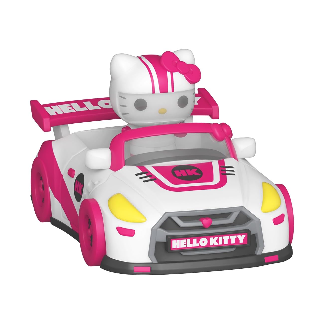 Funko Bitty POP! Ride: Sanrio - Racecar with Hello Kitty Vinyl Figure | 3.75 in