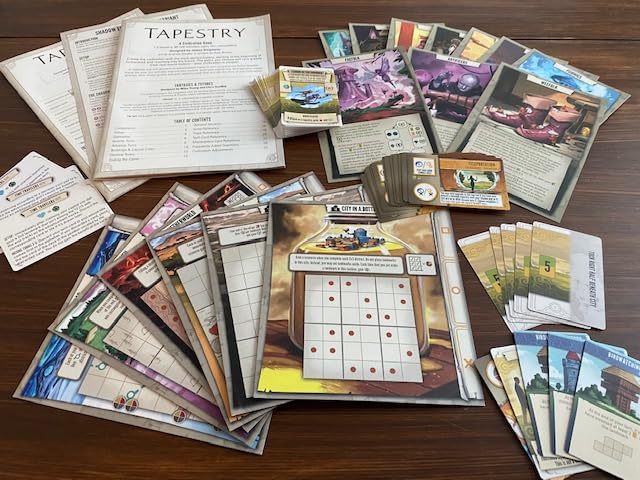 Stonemaier Games Tapestry: Fantasies & Futures Expansion 6