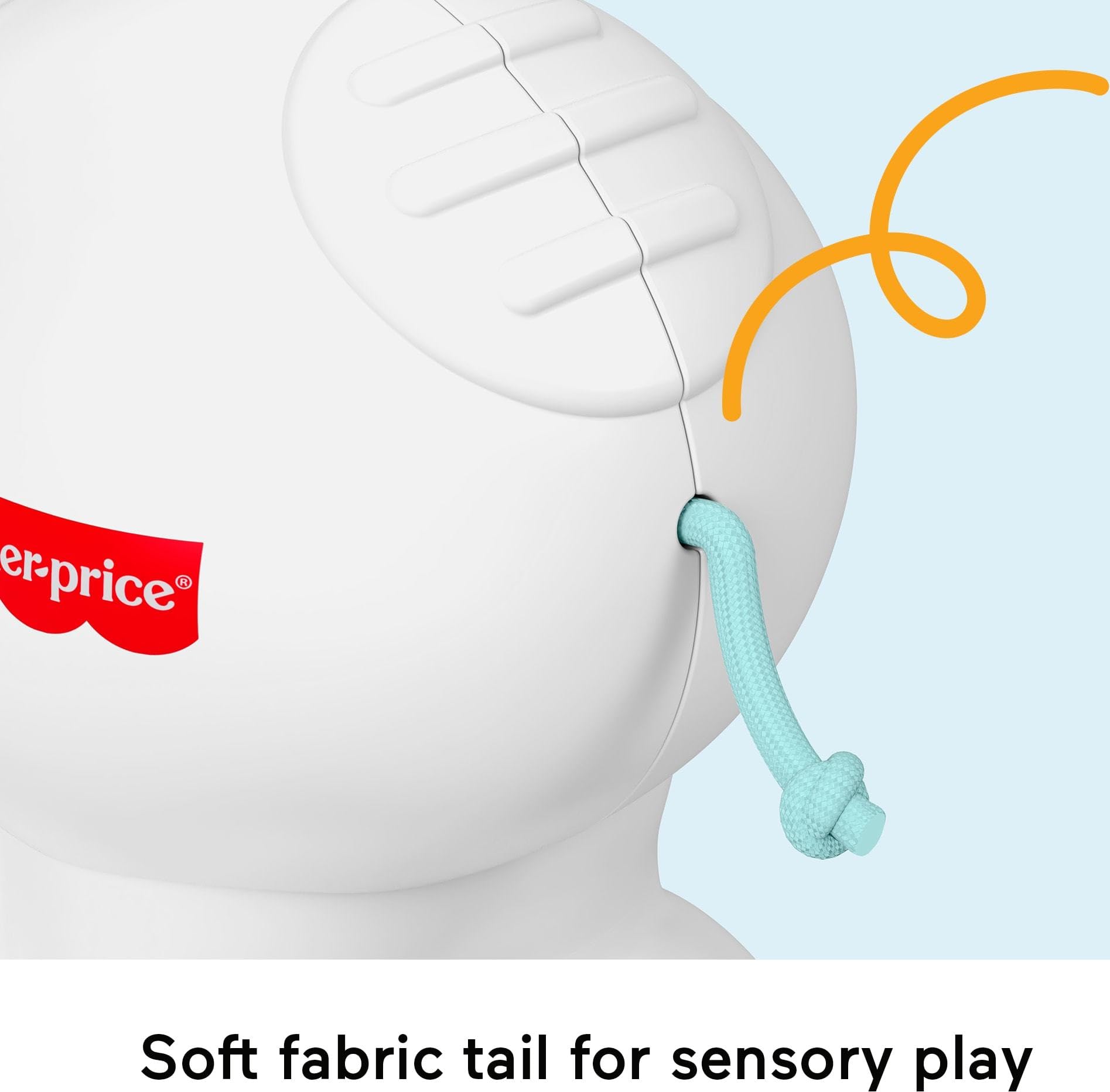 Fisher-Price Crawl-After Polar Bear - Animal-Themed Activity Toy for Babies 9M+