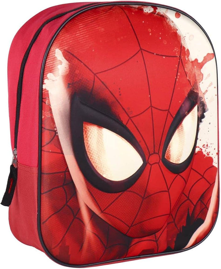 Cerdá Spiderman 3D Single Pocket Backpack for Kids (Unisex) - Official Marvel License