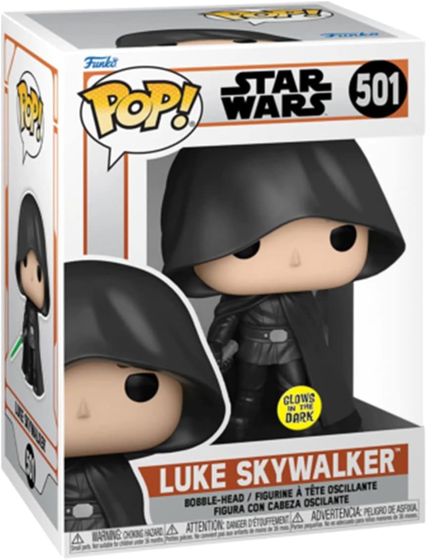 Funko Pop! Star Wars The Mandalorian - Luke Skywalker Vinyl Figure (FUN61011)