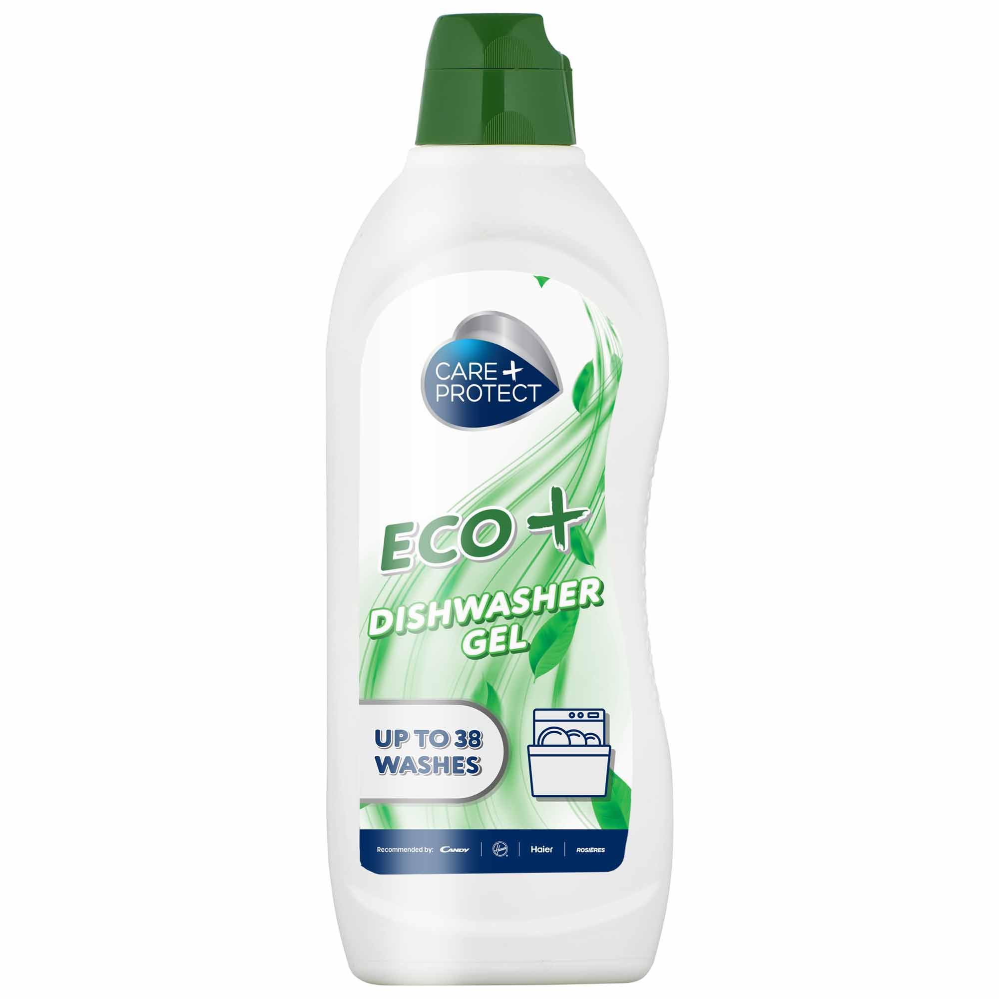 CARE + PROTECT ECO+ Dishwasher Gel - Plant-Based, Hypoallergenic Formula | 650 ml