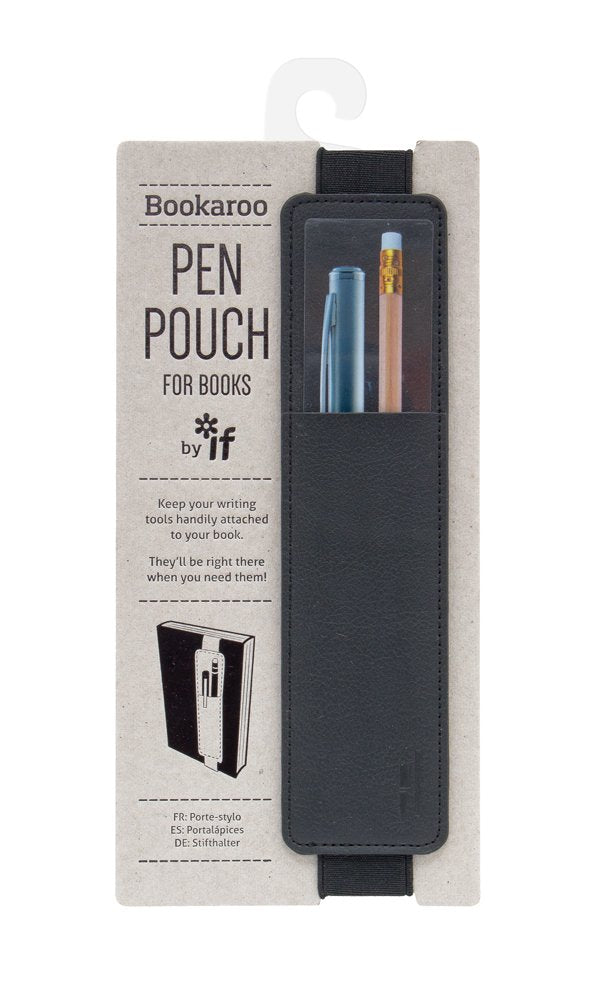 Bookaroo Pen Pouch - Black 1
