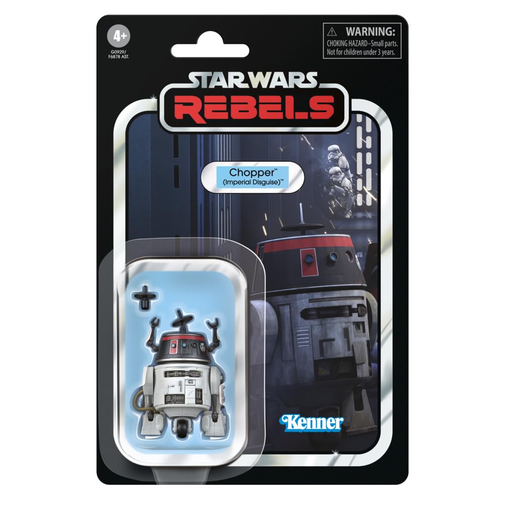 Star Wars The Vintage Collection Chopper (Imperial Disguise) Action Figure | 3.75-inch Scale | Hasbro 3