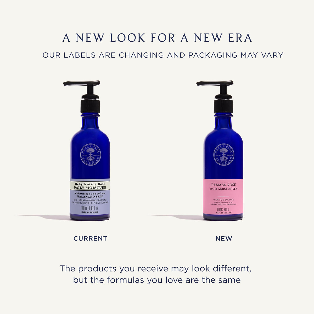 Neal's Yard Remedies Damask Rose Daily Moisturiser - Softens & Revitalises | 100 ml