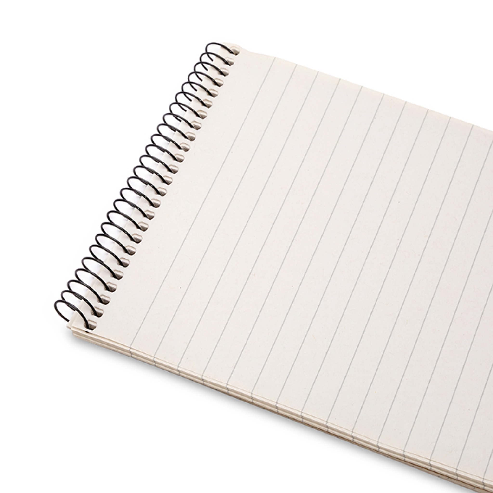 Rhino Shorthand Notebook - 160 Pages, 8mm Lined, Reporter Pad | 8x5 Inches | 1-Pack