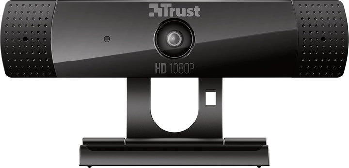 Trust Gaming GXT 1160 Vero Full HD Webcam - 1920x1080 Resolution, 30 FPS, Built-in Microphone, 8MP, Black