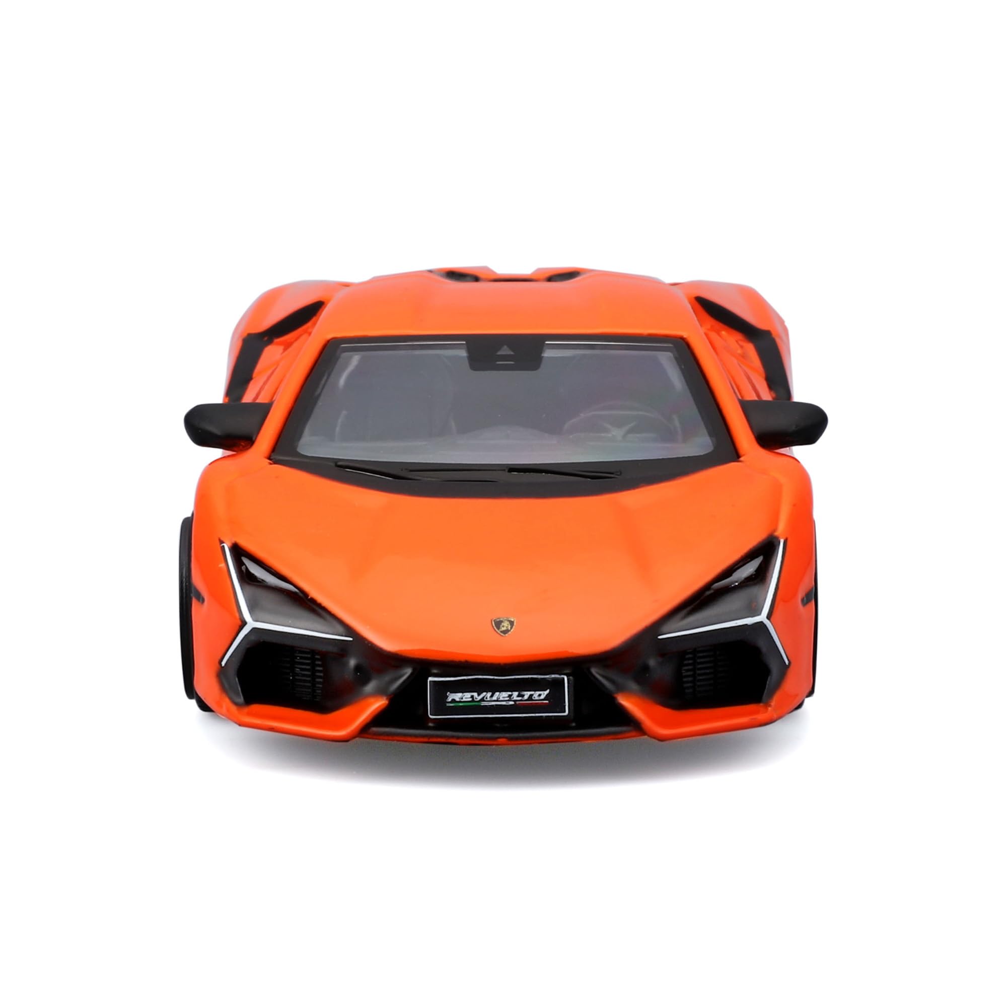 Bburago Lamborghini Revuelto 1:43 Scale Die-Cast Metal Car - Orange, Ages 3+