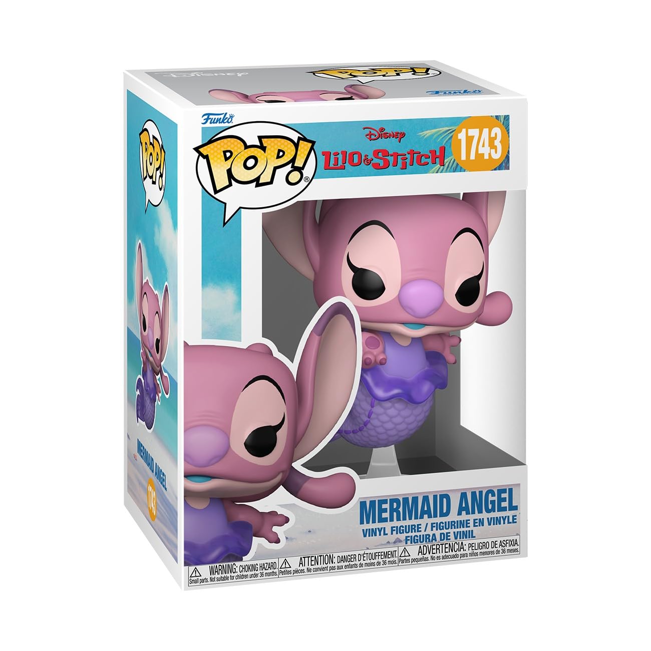 Funko Disney Lilo & Stitch - Angel Chibi Figure | 3.75 Inch Vinyl | Multicolor