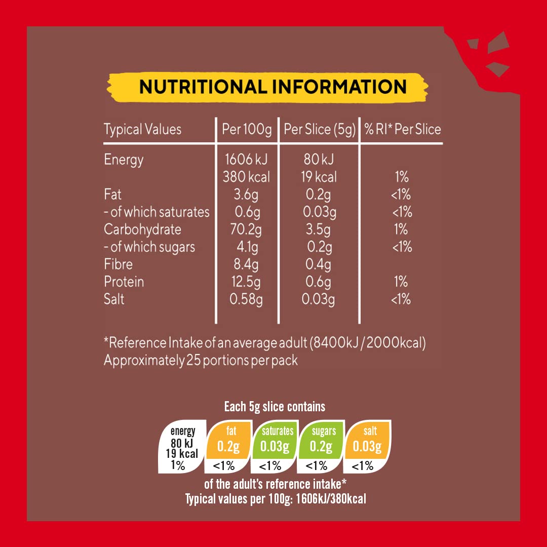 Rywita Wholegrain Crackerbread - High Fibre, Low Fat Snack | 8 x 125g Packs 4