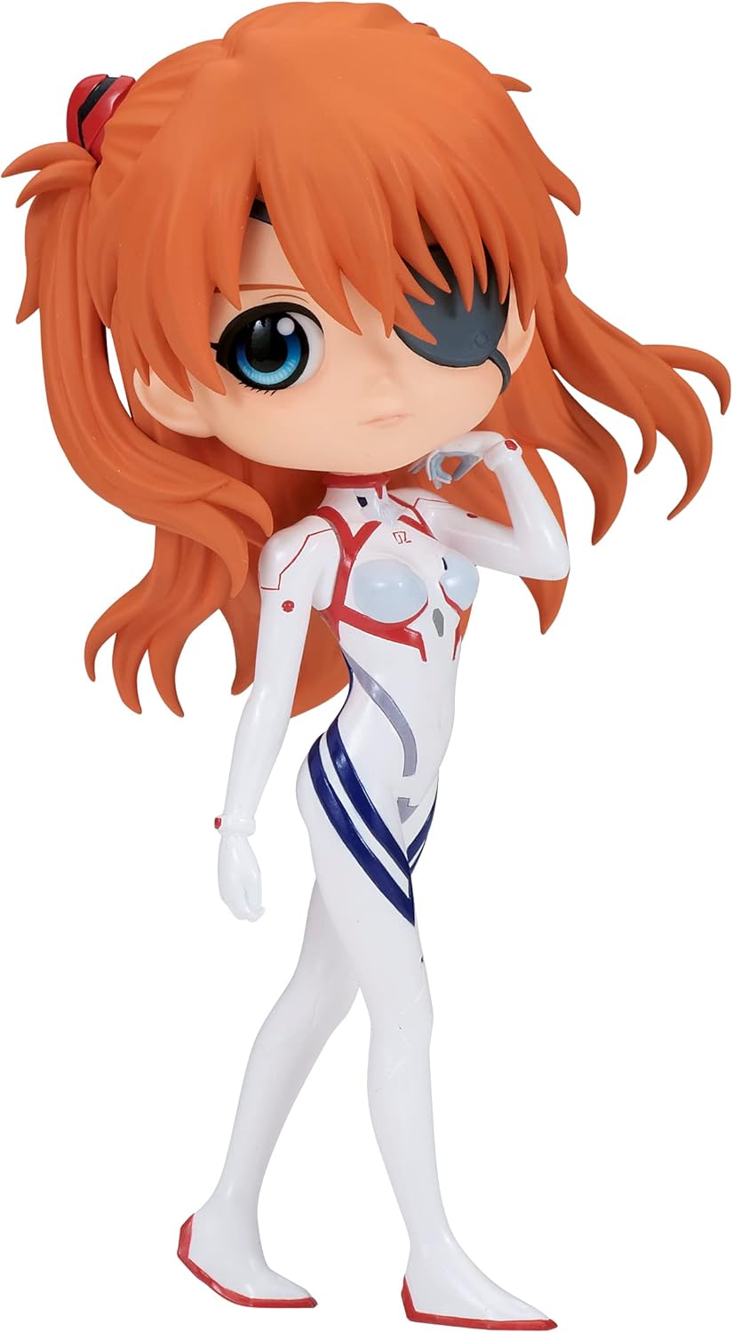 BANPRESTO Q Posket Evangelion: 3.0+1.0 - Asuka Shikinami Langley Plugsuit Style Ver. B Vinyl Figure (BPR88484)