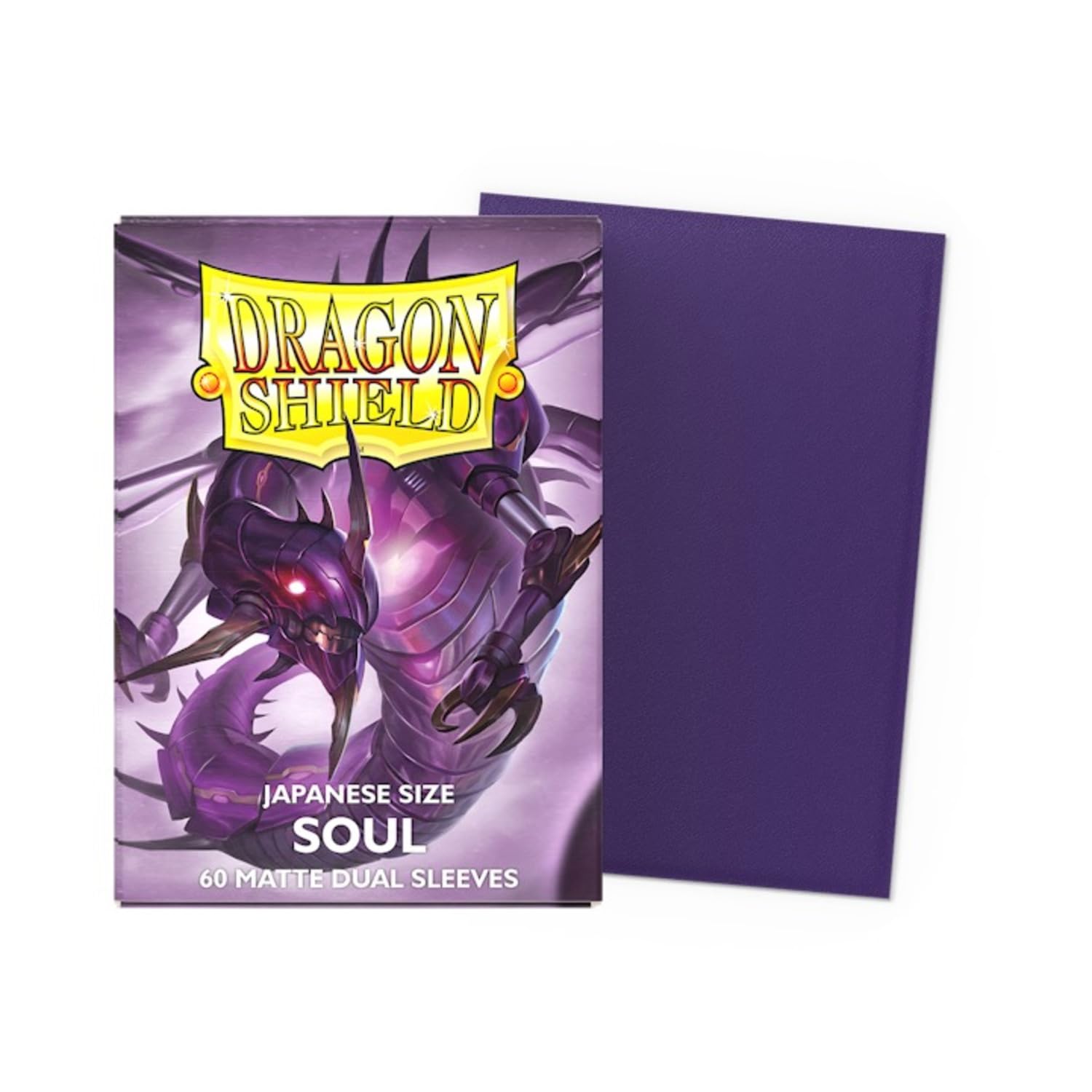 Dragon Shield Soul Japanese Size Matte Dual Sleeves - 60 Pack 1