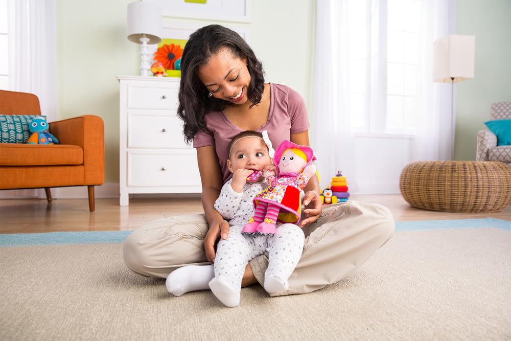 LAMAZE My Friend Emily - Soft Sensory Doll Toy for Newborns 0-6 Months 4