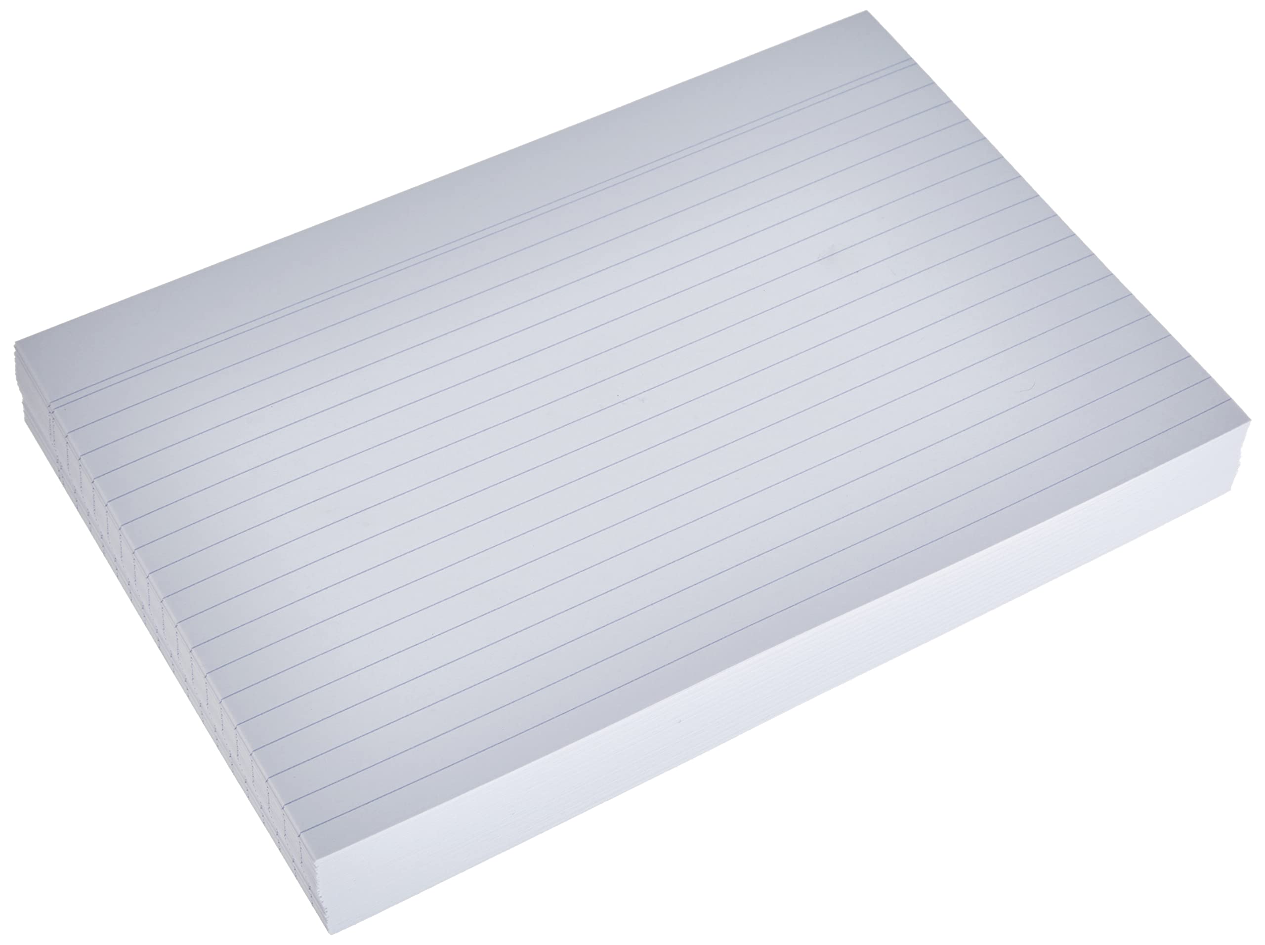 Exacompta Bristol Ruled Record Index Cards - A5 Size, 205 gsm, White | 100 Count 3