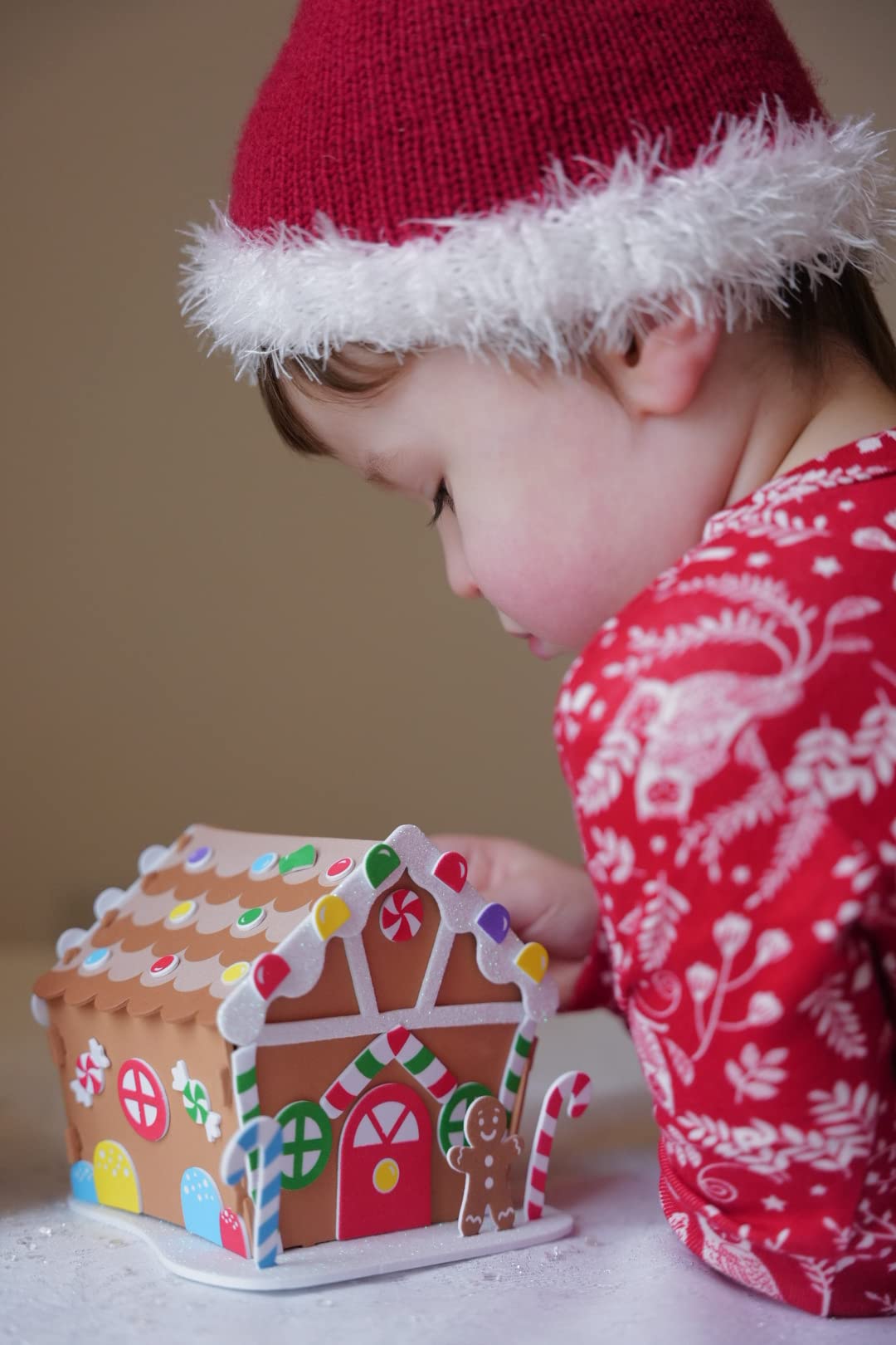 Baker Ross Gingerbread House Craft Kit - Christmas Arts & Crafts for Kids 16