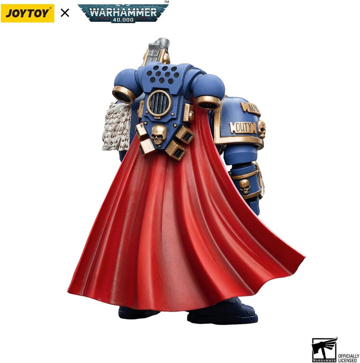 JoyToy Bloomage Tech - WH40K Ultramarines Honour Guard 1/18 Scale Figure - Highly Detailed Collectible for Ages 15+