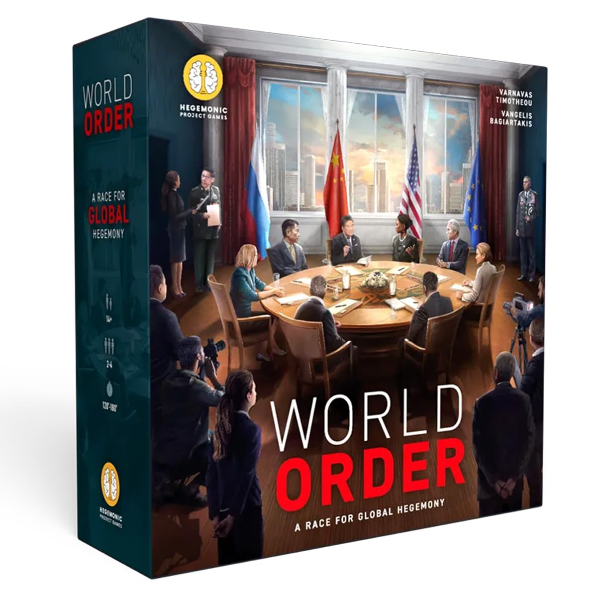 Hegemonic World Order - Geopolitics Strategic Board Game | 2-4 Players, 120-180 Min Playtime, Ages 14+ 1