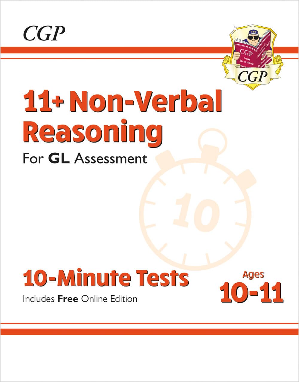 CGP 11+ GL 10-Minute Tests: Non-Verbal Reasoning | Ages 10-11 Book 1 | For 2026 Tests