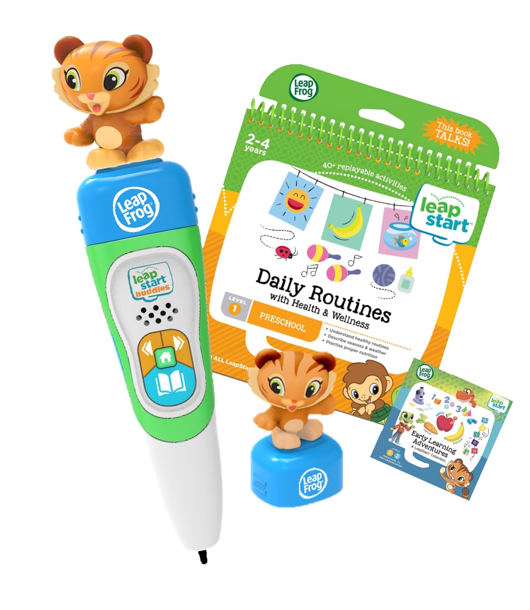 LeapFrog LeapStart Reading Buddies Starter Set - Interactive Educational Toy for Ages 3+ 1