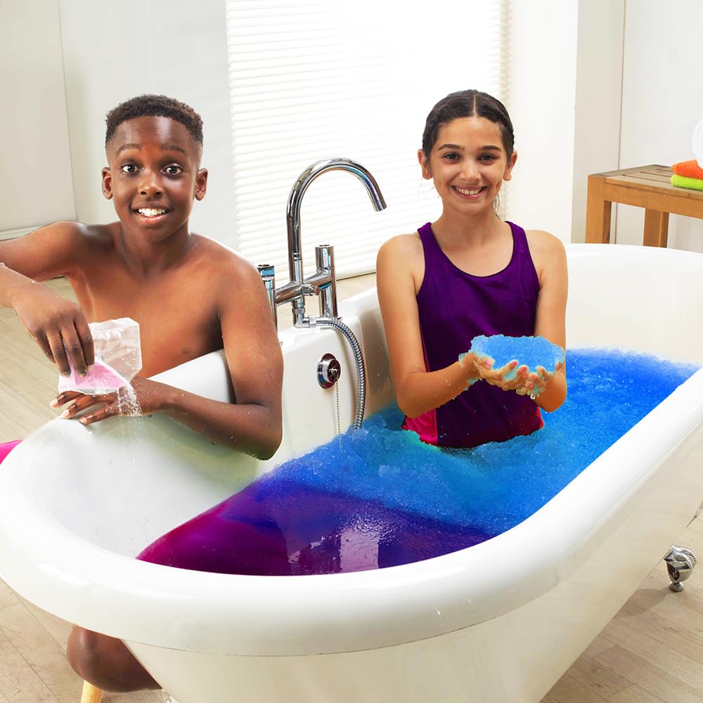 ZIMPLI Gelli Baff Colour Change Slime Powder - Blue to Purple | Skin Safe | Biodegradable 3