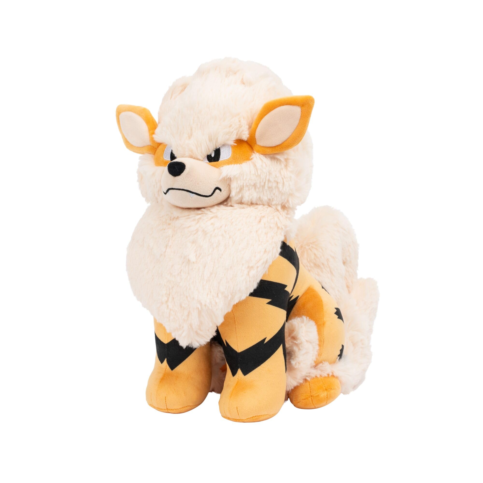 Pokémon Arcanine Soft Plush Toy - 12-Inch Orange Stuffed Toy | Ages 2+ 4