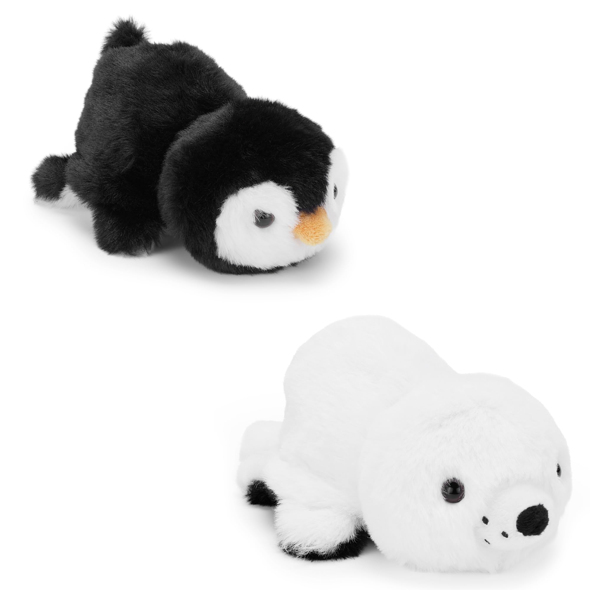 Zappi Co 15cm Reversible Seal to Penguin 2-in-1 Arctic Animal Plush Toy