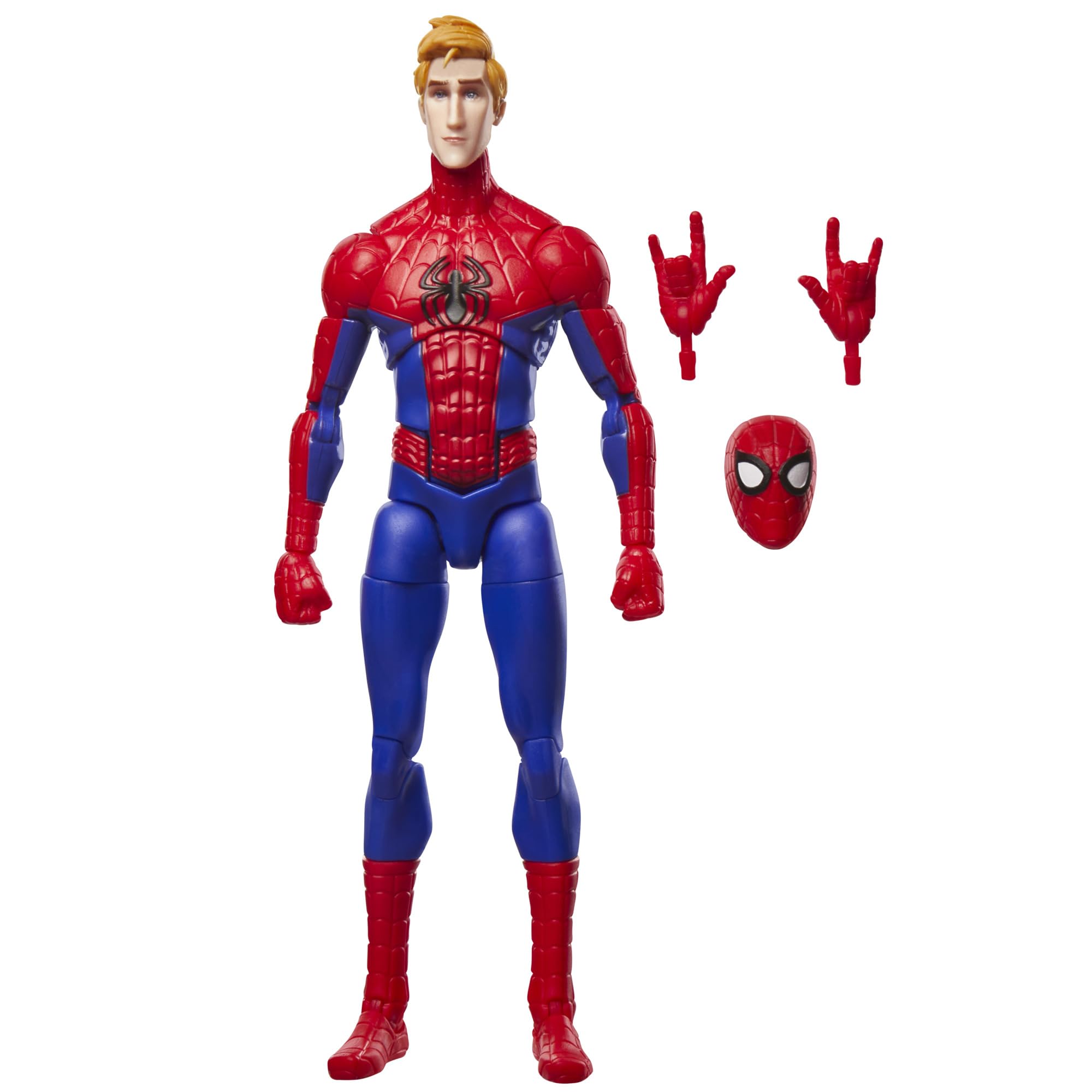 Marvel Peter Parker Spider-Man: Into the Spider-Verse Action Figure - 6 Inch, Ages 4+