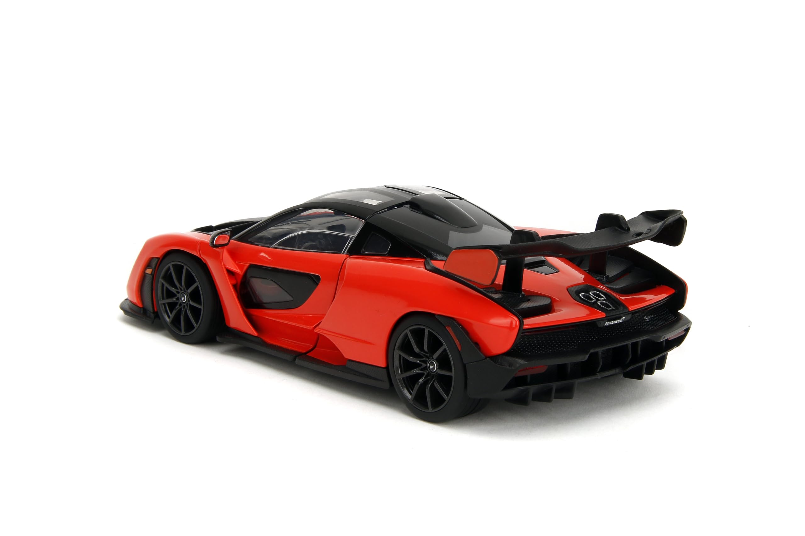 Jada Toys Fast & Furious McLaren Senna 1:24 Die-Cast Model Car | Orange/Black