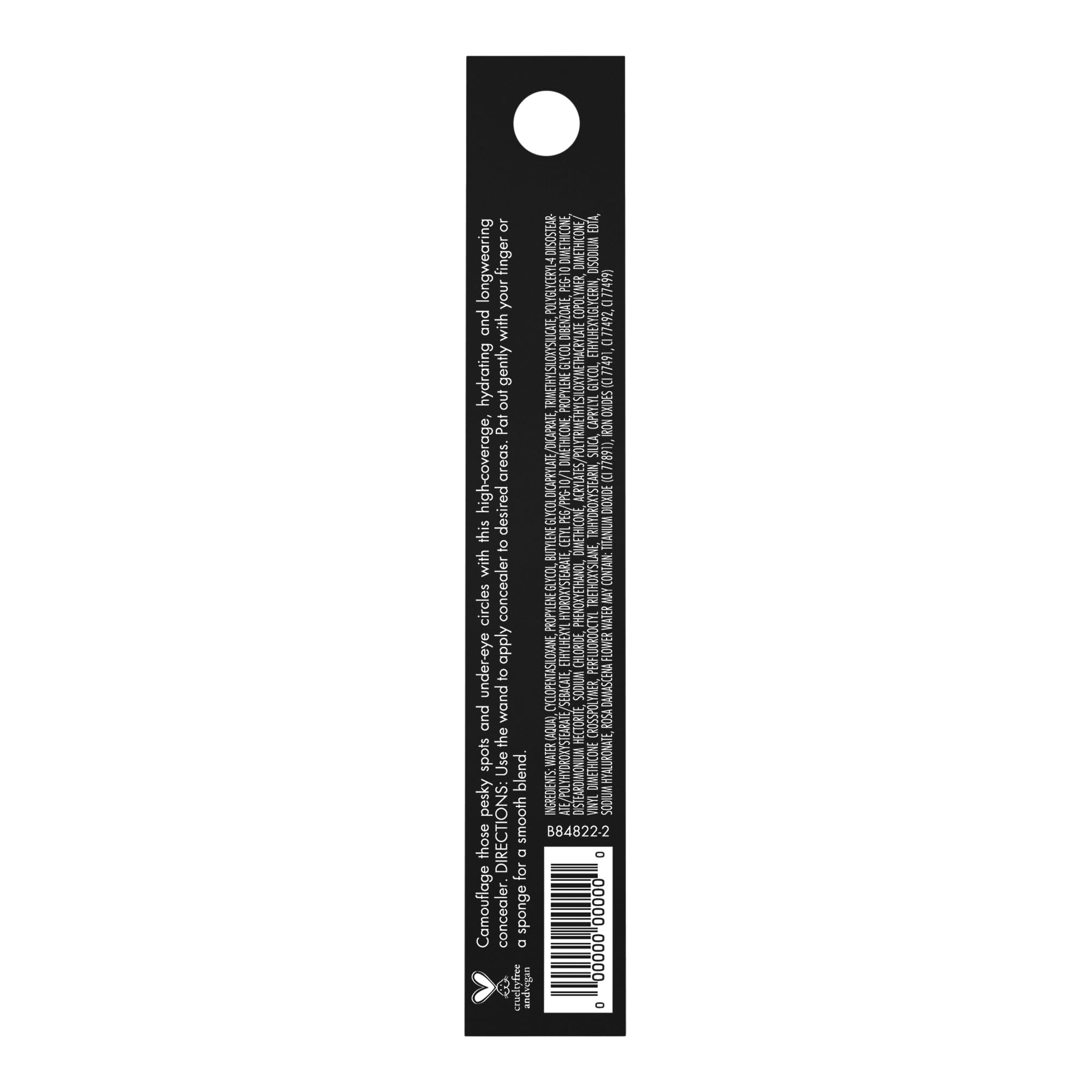 e.l.f. Hydrating Camo Concealer - Full Coverage Concealer, Tan Neutral, 0.203 Fl Oz (6mL)