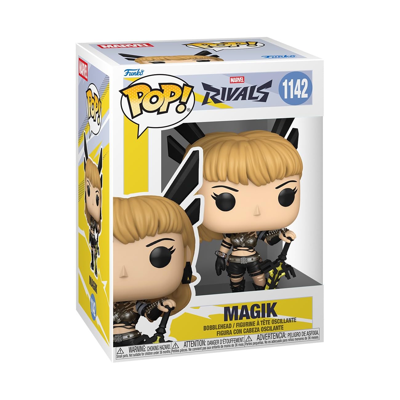 Funko Pop! Games: Marvel Rivals - Magik Collectible Vinyl Figure | 3.75 in | Red and Black