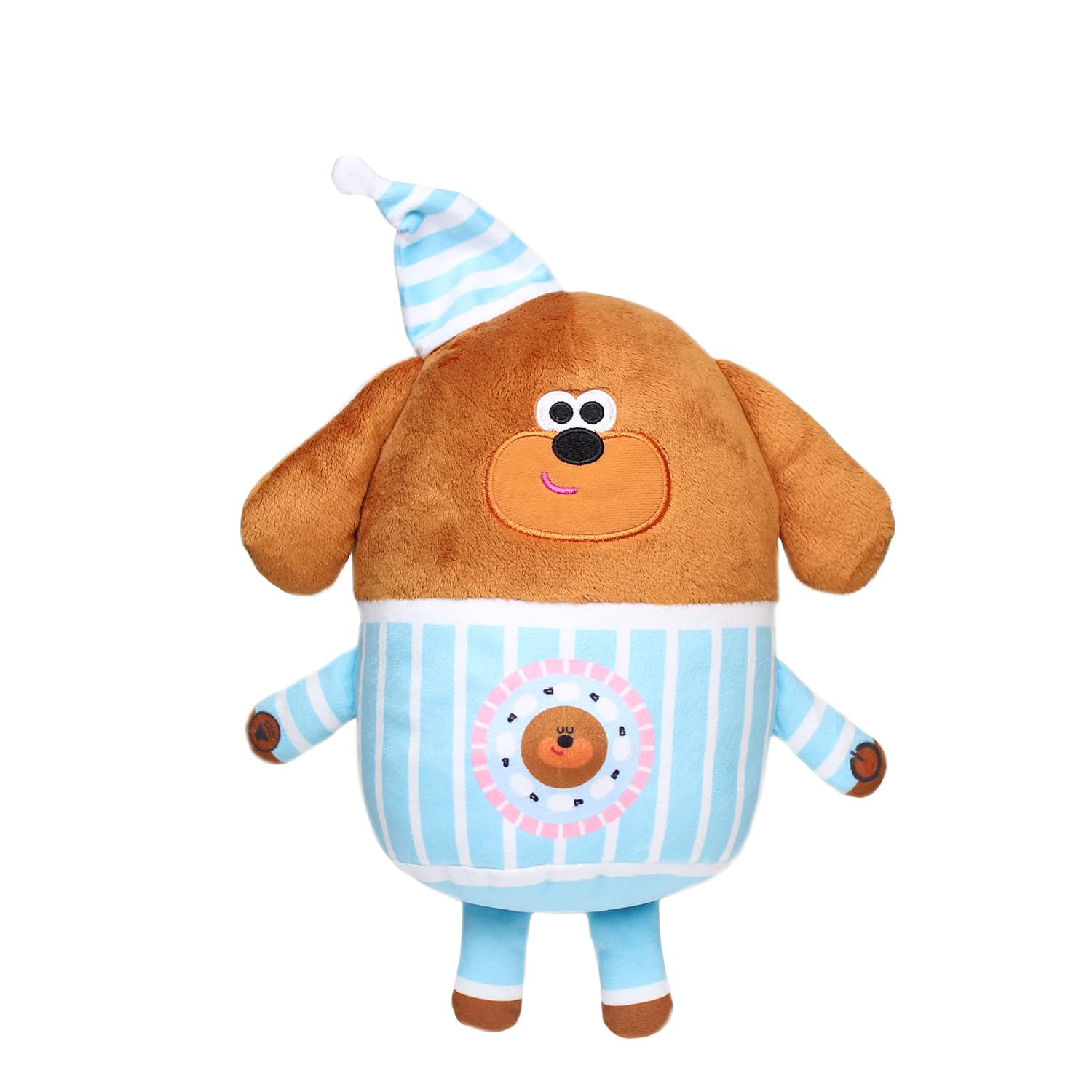Hey Duggee Sleepy Time Teddy Bear with Soothing Lullaby Song and Lights | Pink | Model 2195